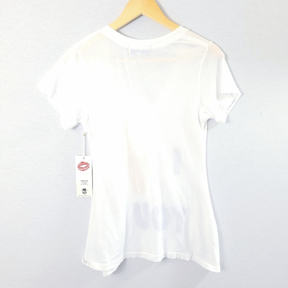 Wildfox Sweet Love Ice Cream Cones V Neck Tee - Picture 3 of 8